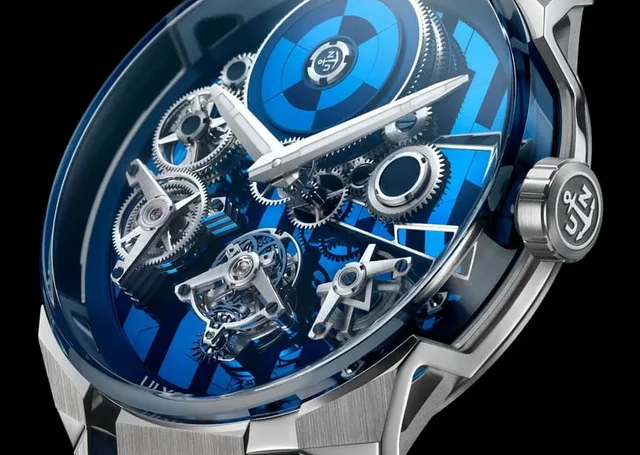 Ulysse Nardin: Blast Free Wheel Marquetry