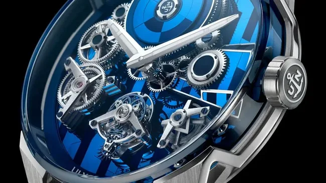 Ulysse Nardin: Blast Free Wheel Marquetry