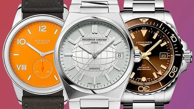 Uhren für Herbst, Favoriten Redaktion, drei Uhren, Zifferblatt Orange, Zifferblatt Braun