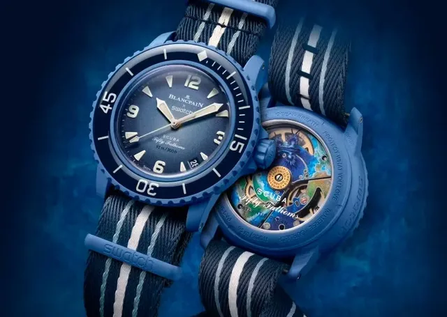 Swatch x Blancpain Scuba Fifty Fathoms Atlantic Ocean SO35A100