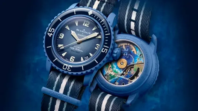 Swatch x Blancpain Scuba Fifty Fathoms Atlantic Ocean SO35A100