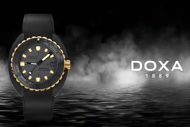 Doxa: SUB 300β Sharkhunter - traditionelle Taucheruhr