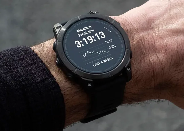 Die Garmin Epix Pro am Arm