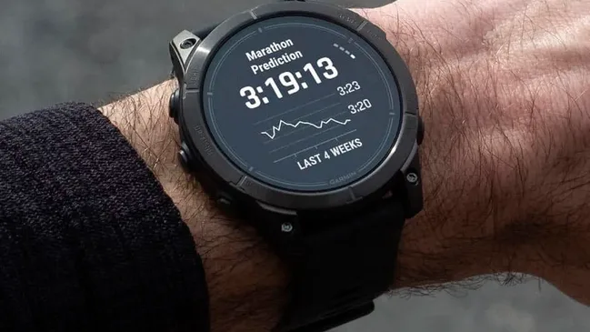 Die Garmin Epix Pro am Arm