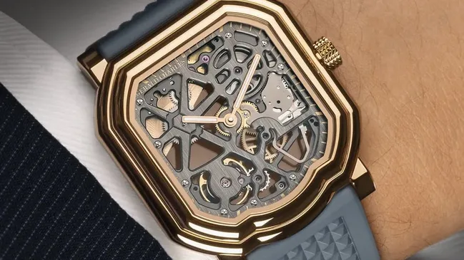 Gerald Charles: Maestro 8.0 Squelette in 18 Karat Roségold 4N