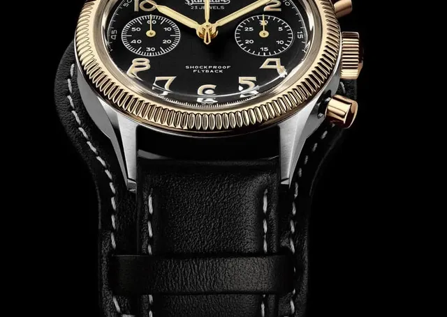 Mit der 417 C legen Hanhart und Chronos eine limitierte Version des Bundeswehr-Fliegerchronographen in Stahl und Bronze auf