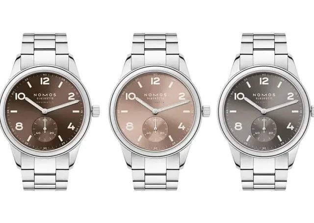 Nomos Glashütte: Club Sport neomatik in den Farben des Herbstes und mit 39,5 Millimetern Gehäusegröße