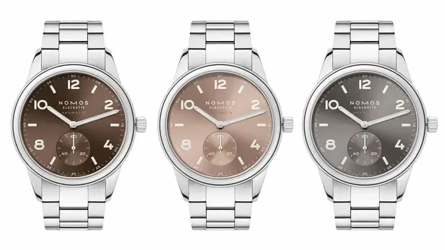 Nomos Glashütte: Club Sport neomatik in den Farben des Herbstes und mit 39,5 Millimetern Gehäusegröße