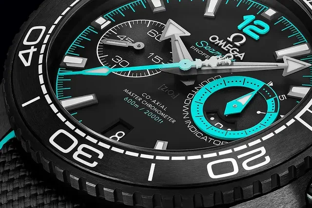 Omega Seamaster Planet Ocean Deep Black ETNZ