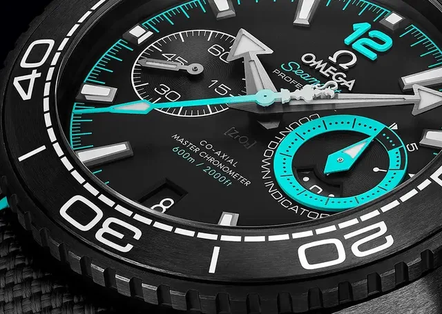 Omega Seamaster Planet Ocean Deep Black ETNZ