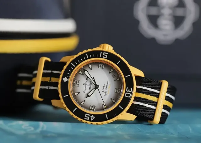 Swatch x Blancpain Scuba Fifty Fathoms Live Bilder Hands-on