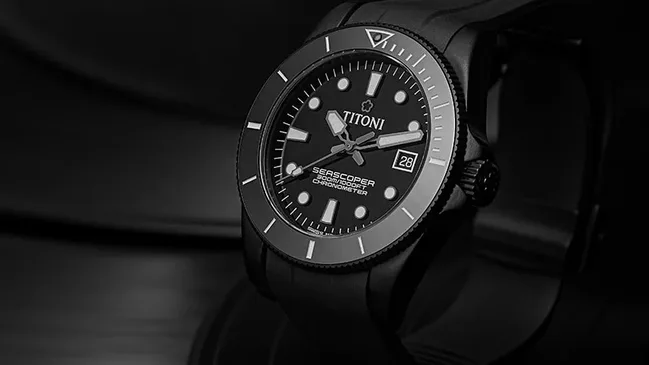 Titoni Seascoper 300 DLC Black Edition