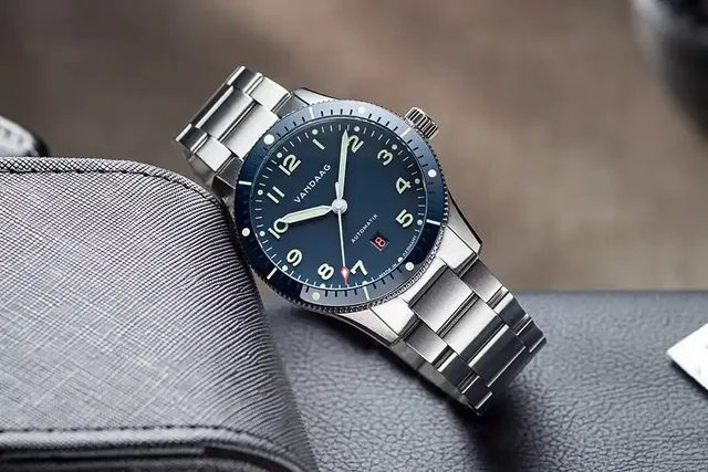 Vandaag Klaar Ruhe Edelstahluhr