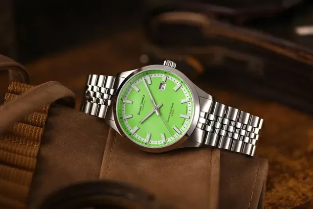Bruno Söhnle: Turin Automatik mit grünem Zifferblatt