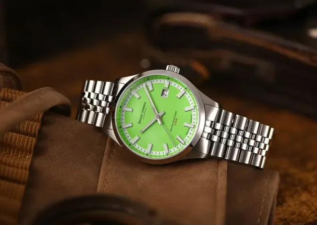 Bruno Söhnle: Turin Automatik mit grünem Zifferblatt