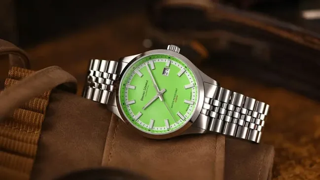 Bruno Söhnle: Turin Automatik mit grünem Zifferblatt