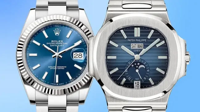 Rolex Uhr, Patek Philippe Uhr