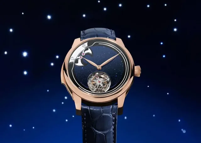 Bucherer x H. Moser & Cie: Endeavour Concept Minute Repeater Tourbillon Aventurine