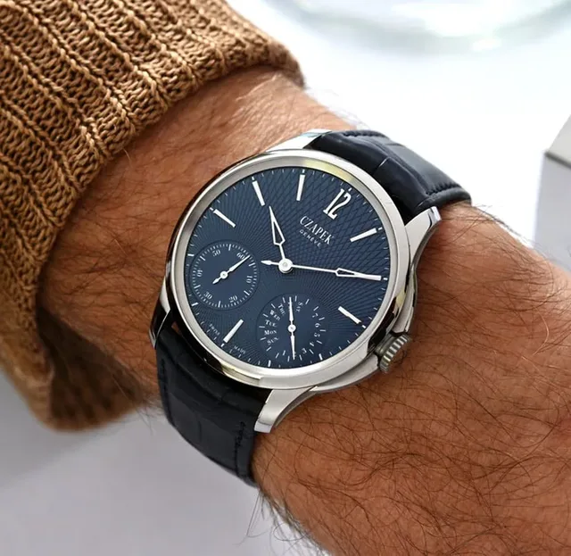 Czapek: Quai des Bergues No. 1 Deep Blue