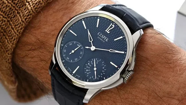 Czapek: Quai des Bergues No. 1 Deep Blue