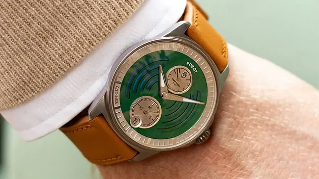 Robot Watches Aerodynamic Green