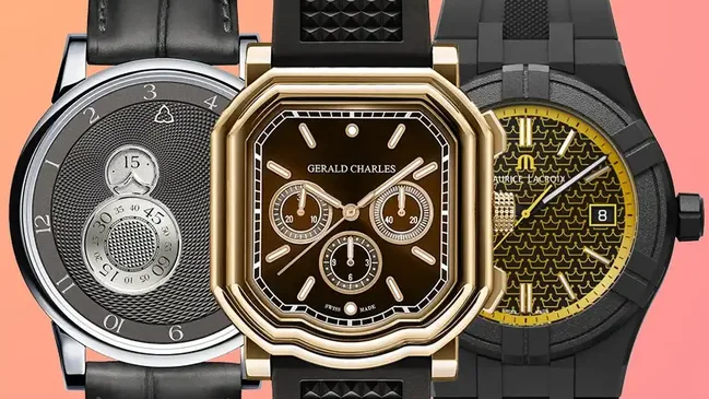 Uhren Herbst, Trilobe, Gerald Charles, Maurice Lacroix