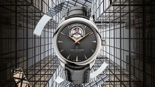 Carl F. Bucherer Manero Tourbillon Double Peripheral in 18K Weißgold