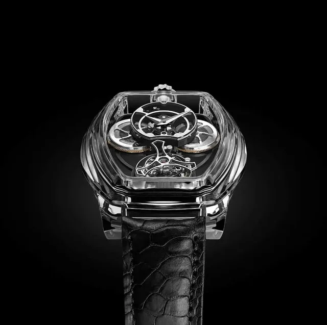 Die ArtyA Curvy Purity Tourbillon aus Saphirglas