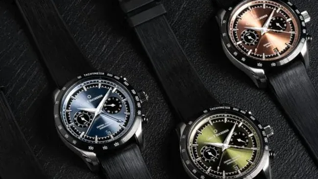 Carl F. Bucherer: Manero Central Counter mit vier neuen Zifferblattfarben