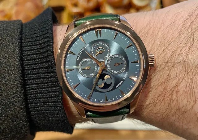 Carl F. Bucherer: Am Arm macht der Manero Peripheral Perpetual Calendar eine gute Figur