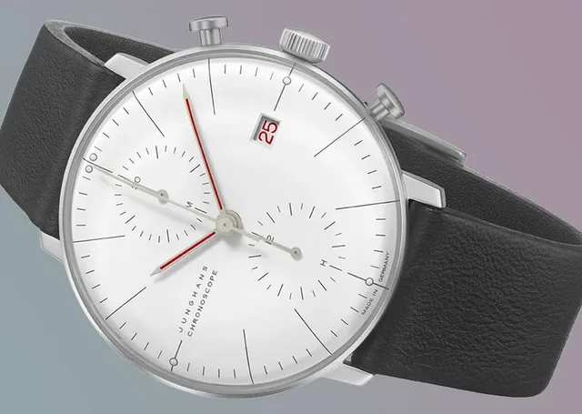 Junghans max bill Chronoscope Bauhaus