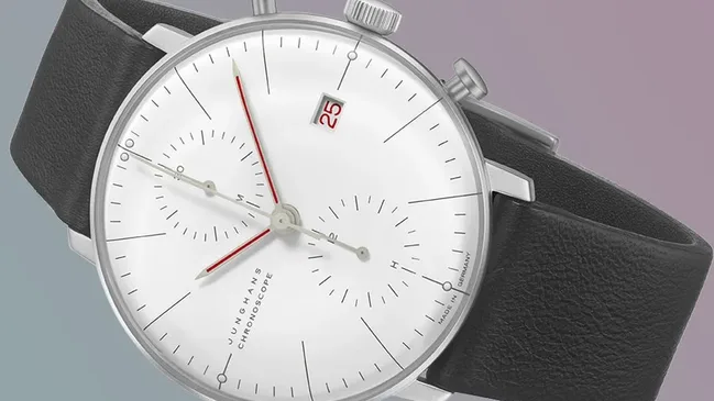 Junghans max bill Chronoscope Bauhaus