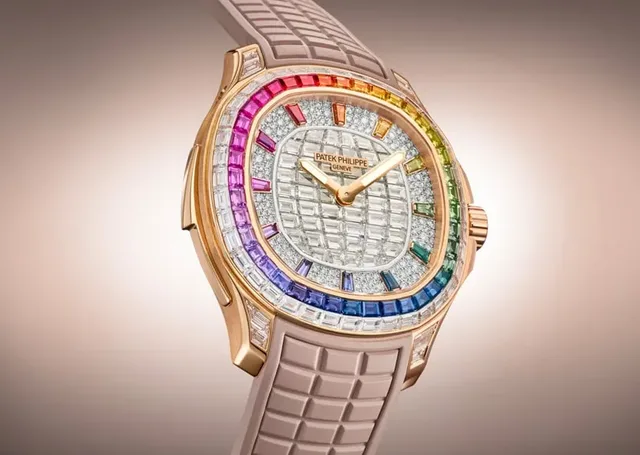 Patek Philippe Aquanaut Luce “Rainbow” Minute Repeater Haute Joaillerie Reference 5260/355R-001