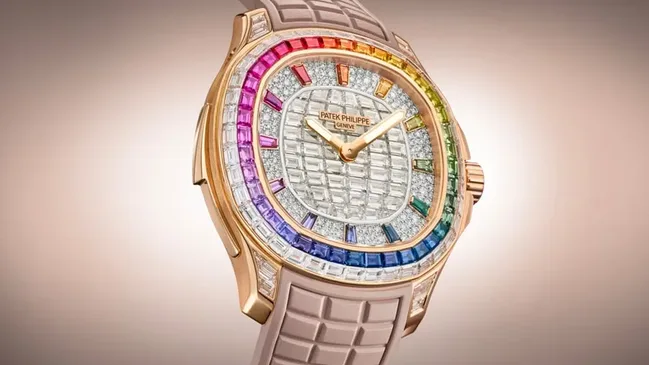 Patek Philippe Aquanaut Luce “Rainbow” Minute Repeater Haute Joaillerie Reference 5260/355R-001