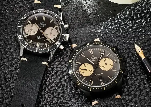 Stowa: Tempora (rechts) und das historische Vorbild (links)