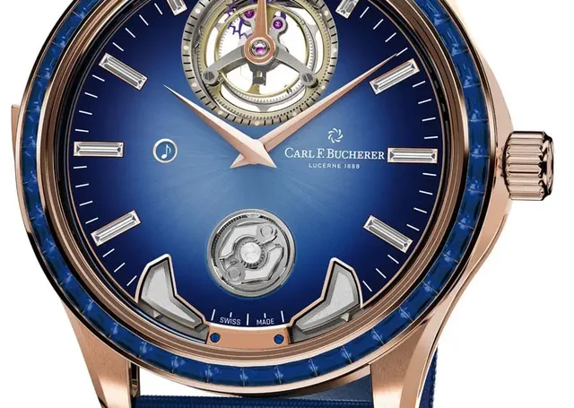 Carl F. Bucherer: Manero Minute Repeater Anniversary in Blau