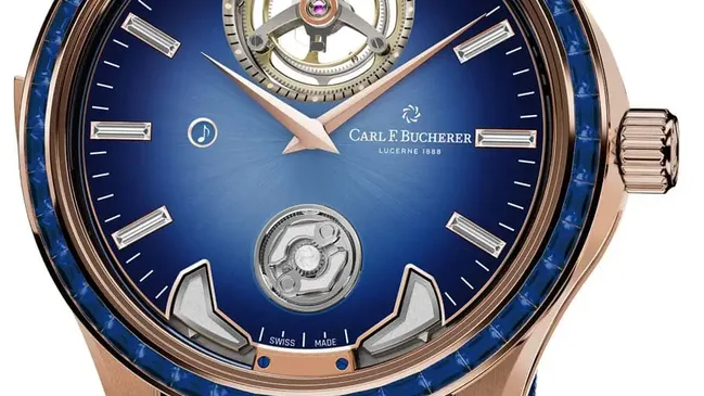 Carl F. Bucherer: Manero Minute Repeater Anniversary in Blau