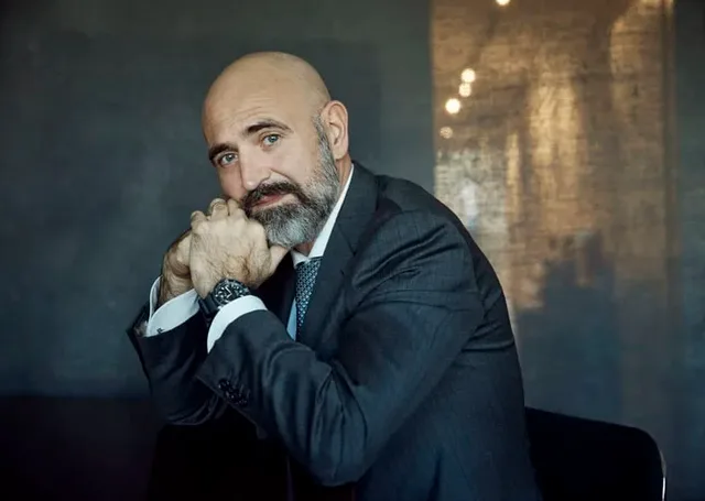 Blancpain: Präsident und CEO Marc A. Hayek Chef Blancpain in seinem Büro in Paudex bei Lausanne