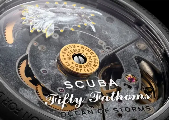 Swatch x Blancpain Scuba Fifty Fathoms Ocean of Storms