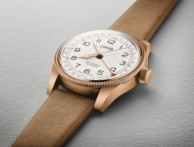 Die Oris Father Time Limited Edition im Bronzegehäuse