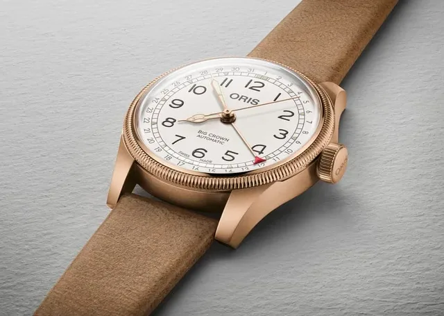 Die Oris Father Time Limited Edition im Bronzegehäuse