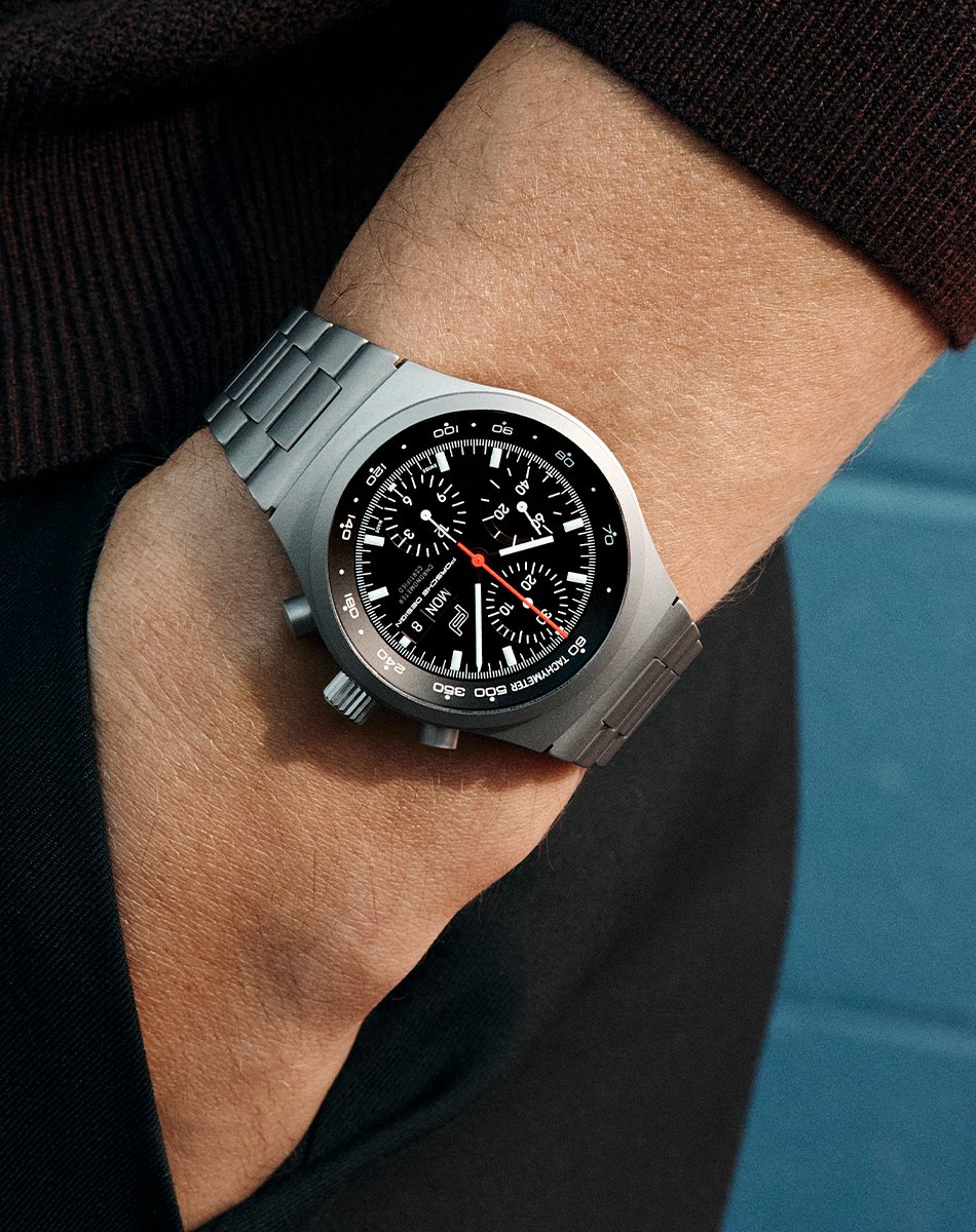 Porsche Design – Chronograph 1 All Titanium, Titanuhr mit Automatikwerk und Chronographen-Komplikation