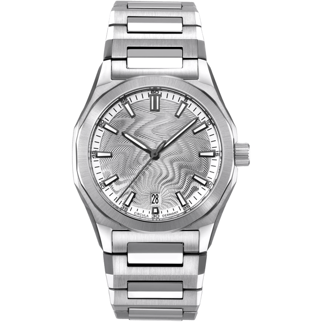 Circula Facet Guilloche LE, Stahluhr