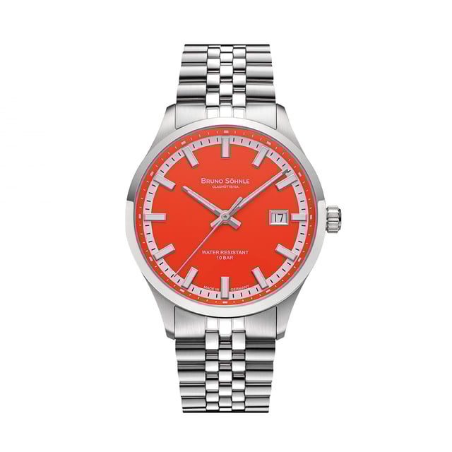 Bruno Söhnle Turin Automatik „Bright Red", Referenz 17-12230-540