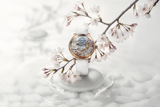Jaquet Droz Petite Heure Minute Japanese Garden