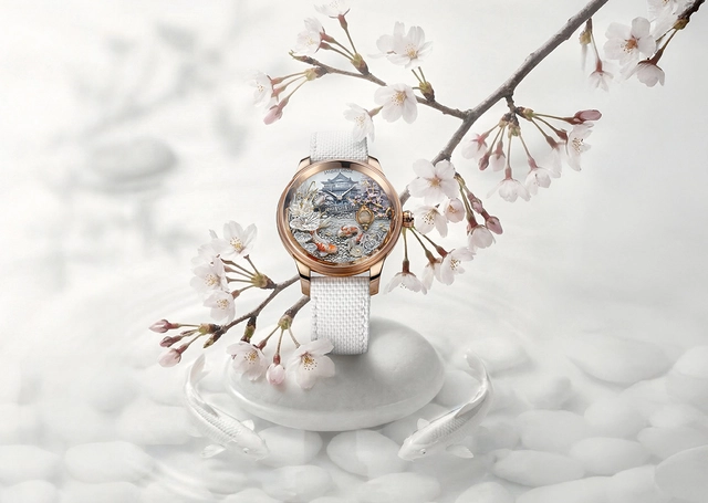 Jaquet Droz Petite Heure Minute Japanese Garden