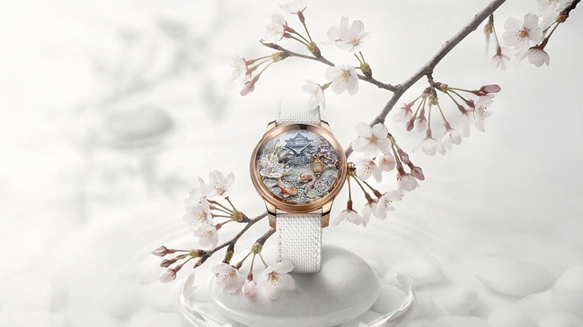 Jaquet Droz Petite Heure Minute Japanese Garden