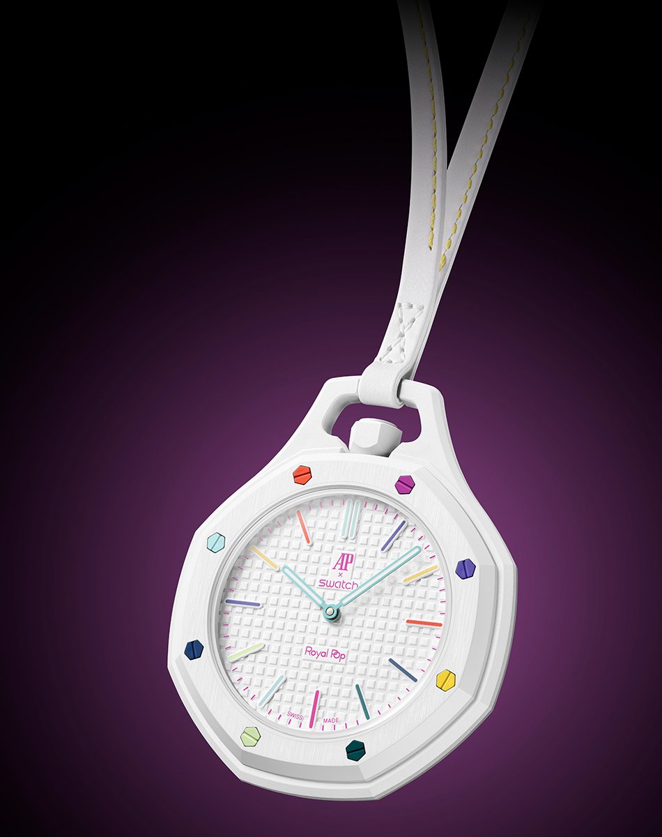 Swatch x Audemars Piguet, Taschenuhr mit Handaufzugswerk