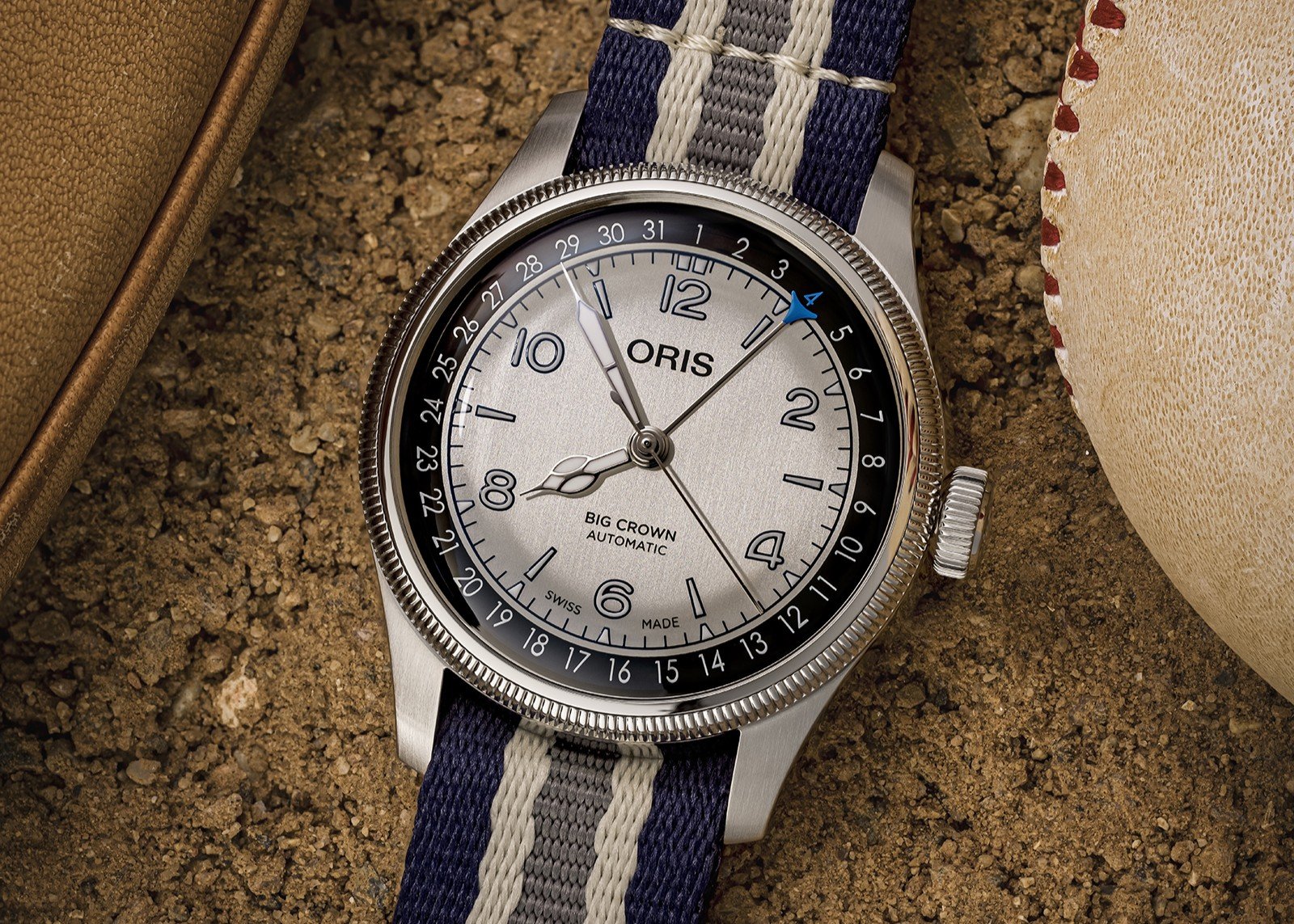 Oris Lou Gehrig Limited Edition, Nahaufnahme Uhr