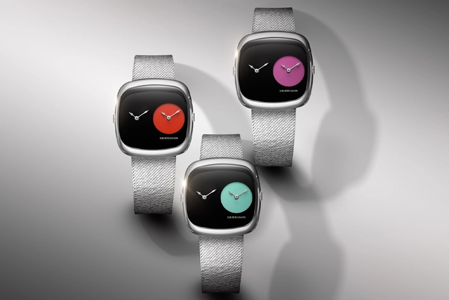 Dennison – ALD Dual Time Capsule Collection II, elegante Uhr mit zwei Zeitanzeigen